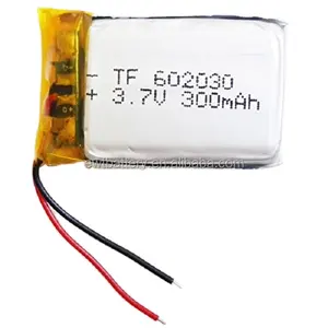 3.7V 300mah 603020 Lithium Polymer Li-Po Rechargeable Battery For DIY GPS PSP Power bank Tablet PC MID DVD PAD
