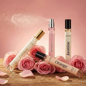 Perfume en Spray de Aceite Esencial de Rosas de 10 ml, Tamaño de Muestra, Fragancia Duradera, Aroma Natural Portátil para Mujer, Ambientador Moderno - Product Image 1