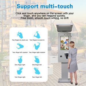 Kiosque de paiement en libre-service imperméable pour l'extérieur, écran tactile de 24 pouces, machine de commande automatique, distributeur automatique, kiosque d'information extérieur - Product Image 4