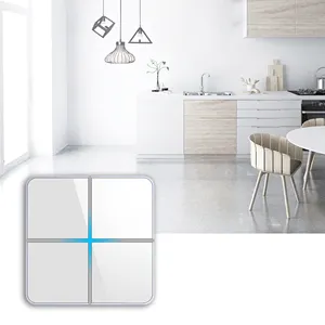 Interruptor doméstico inteligente KNX para automação residencial e luzes inteligente automação residencial homekit smart homeknx
