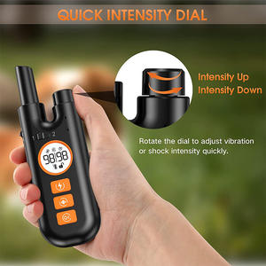 <span class=keywords><strong>Collar</strong></span> de entrenamiento de perro de plástico recargable Antiladrido <span class=keywords><strong>Collar</strong></span> de choque para mascotas - Product Image 5