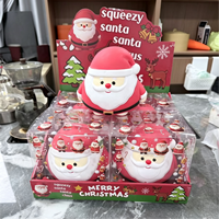 Nouveautés : Jouets Squishy Jumno de Noël – Bonhomme de neige, Cerf, Père Noël – Jouets anti-stress
