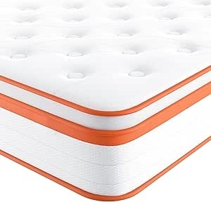 Single <strong>Mattress</strong> 3FT, 10 Inch Gel <strong>Memory</strong> Foam 7 Zone Orthopedic Single <strong>Mattress</strong> Pocket <strong>Sprungs</strong> Wave Foam Hybrid <strong>Mattress</strong> - Product Image 2