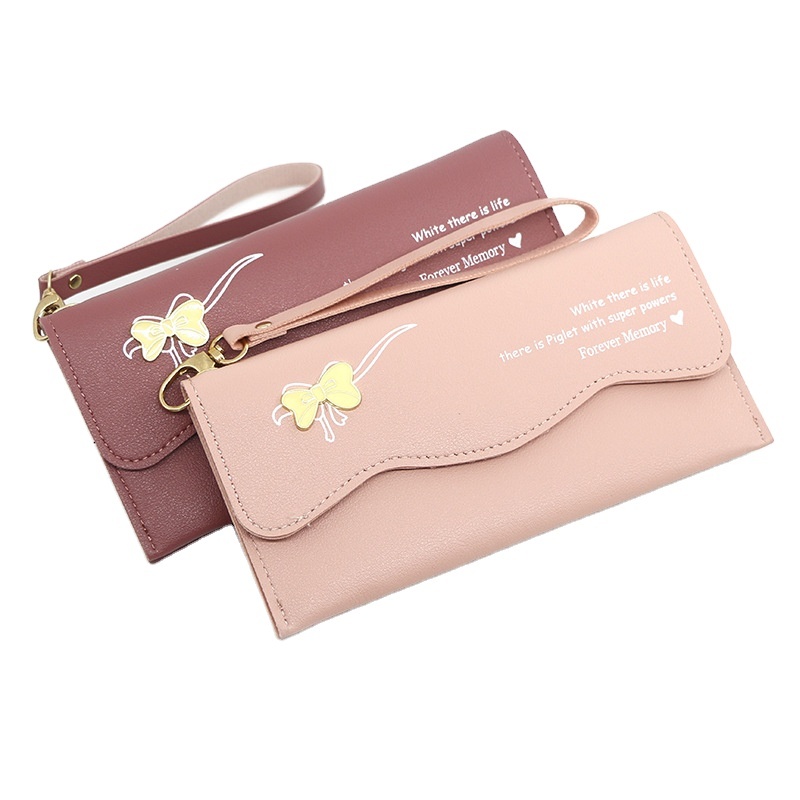 Wholesale women wallet Female Purse Lady Purses rivet Phone Pocket Card Holder women wallet
