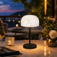 Lampe de table LED COOLQING Nordic à 3 niveaux de luminosité, sans fil, avec recharge inversée, commande tactile, pour chevet, lecture, salon