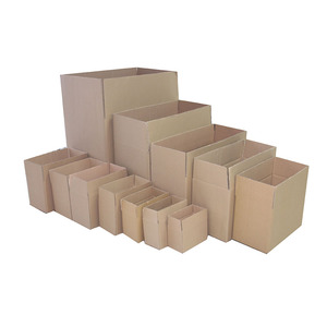 Manufacturer Custom Logo Printing Carton Personalizadas Small Corrugated Zipper Carton Box For Packing
