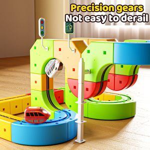 Bloques de Construcción de Plástico para Armar, con Señales de Tráfico, Múltiples Formas, para Niños de 2 a 4 Años, Unisex - Product Image 2
