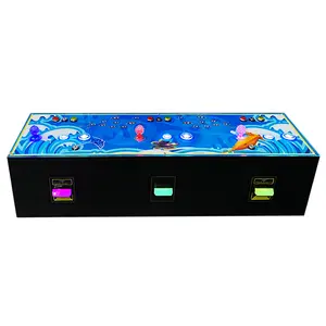 Hoge Kwaliteit Kan Worden Aangepast Betaling Methode Cash Acceptor Fish Game Tafel 3 Speler Vaardigheid Spel Vis Tafel Vissen Machine