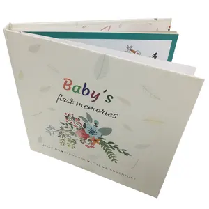 Wholesale custom creative baby journals and memory books DIY baby journal printing