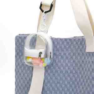 High Clear PVC Earphone <b>Bag</b> Plastic Stereo Toy Earphone <b>Bag</b> Closed <b>Transparent</b> Display Storage Pouch - Product Image 3