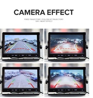 Tovision Mini hayon montage métal 360 degrés Vision nocturne voiture RV camionnette remorque Van caméra arrière universelle