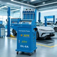 Banco de Pruebas de Diagnóstico Multifuncional para Inyectores de Combustible FY GL-6A, Máquina de Prueba de Fugas por Flujo Ultrasónico 200-240V