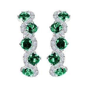 Orecchini a Cerchio Floreali alla Moda per Donne, Accessori per Orecchie da Indossare Quotidianamente, per Outfit Casual e Regalo - Product Image 3