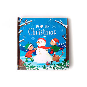 Nouveau livre d'histoires pour enfants en 3D pop-up pour Noël, cadeau de Noël pour garçons et filles, livre de jeux, design imperméable - Product Image 2