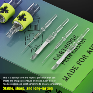2025 thiết kế mới tuffking cạnh sắc nét dùng một lần Tattoo Cartridges cho dòng tiền phạt Shader 1rl 3rl 5rs chuyên nghiệp pmu kim - Product Image 2