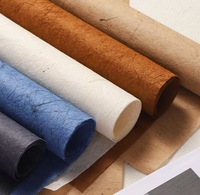 Kertas Pembungkus Bunga, Kertas Buket Tekstur Buatan Tangan Grosir, Bahan DIY untuk Bunga