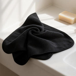 Paño de Limpieza de Microfibra Ecológico y Absorbente de <span class=keywords><strong>Agua</strong></span>, Tejido de Punto, para Pulir Vidrios de Automóviles - Product Image 3