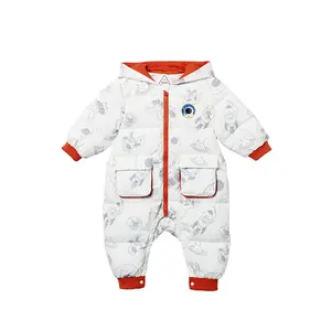Rompers STOCK ODM/OEM Baby Down Rompers Kids Down Jacket Children Down Coat Toddler Winter Clothes