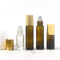 Bouteilles de parfum de luxe à bille, flacons d'huile essentielle, flacons de désodorisant pour voiture, flacons d'huile parfumée 5ml 10ml 15ml, emballage en verre