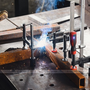 High Quality A3 Steel Welding Table <strong>Clamp</strong> with Wood Handle - Product Image 6