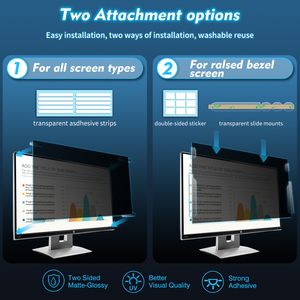 Offre Spéciale ordinateur Anti lumière bleue Anti espion confidentialité protecteur d'écran pour <span class=keywords><strong>HP</strong></span> <span class=keywords><strong>17</strong></span> <span class=keywords><strong>pouces</strong></span> écran large moniteur Anti peeping filtre - Product Image 5
