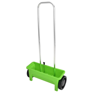 Manche <span class=keywords><strong>en</strong></span> aluminium Capacité de 12L Semoir <span class=keywords><strong>Engrais</strong></span> Largeur de diffusion de 450mm Épandeur de sel Épandeur de graines d'herbe - Product Image 3