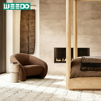 Ensemble de canapés en cuir minimaliste, canapé moderne pour salon, siège cascade, fauteuil individuel, coussin moelleux et confortable pour salon