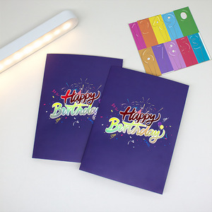 DAMAI 3D papier carte <span class=keywords><strong>musique</strong></span> lumière carte d'<span class=keywords><strong>anniversaire</strong></span> avec cadeau numérique bougies soufflantes populaires <span class=keywords><strong>pour</strong></span> <span class=keywords><strong>joyeux</strong></span> <span class=keywords><strong>anniversaire</strong></span> - Product Image 6