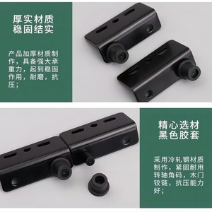 Support de porte en métal perforé Yuyao pour étagère de meuble, usage général - Product Image 4