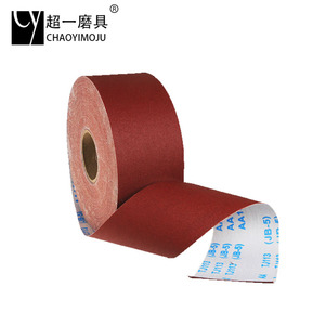 Óxido de aluminio lijado rollo de tela para moler madera de acero inoxidable piedra - Product Image 1