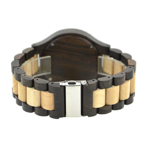 Orologio al Quarzo da Uomo Bewell con Movimento Giapponese, Design in Legno di Bambù, Prezzo di Fabbrica all'Ingrosso - Product Image 5