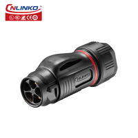 CNLINKO IP68 étanche M20 5 broches Aviation fil connecteur prise et prise femelle mâle câble électrique connecteur amélioration de l'habitat