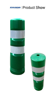 Indicador de tráfico reflectante, poste de advertencia, bolardo trasero de resorte de plástico - Product Image 6