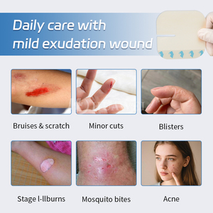 Cerotti idrocolloidi a guarigione rapida idrocolloide per ferite sottili di tipo idrocolloide per Acne vesciche <span class=keywords><strong>piaghe</strong></span> <span class=keywords><strong>da</strong></span> decubito e ulcera - Product Image 6