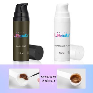 Kit de tinte de <span class=keywords><strong>cejas</strong></span> DIY al por mayor, kit de tinte de <span class=keywords><strong>cejas</strong></span> líquido híbrido profesional, kit de pestañas y <span class=keywords><strong>cejas</strong></span> de larga duración personalizado con tinte - Product Image 4