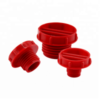 Conexiones de Tubería Hidráulicas y Mecánicas para Uso Industrial, Moldeadas por Inyección, Roscas Métricas NPT UNF BSP SAE, Tapones Roscados de Plástico