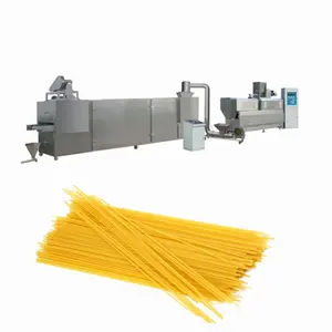 304 acier inoxydable automatique macaroni pâtes 2 ligne de production/pâtes faisant la machine/nouilles pâtes équipements de production