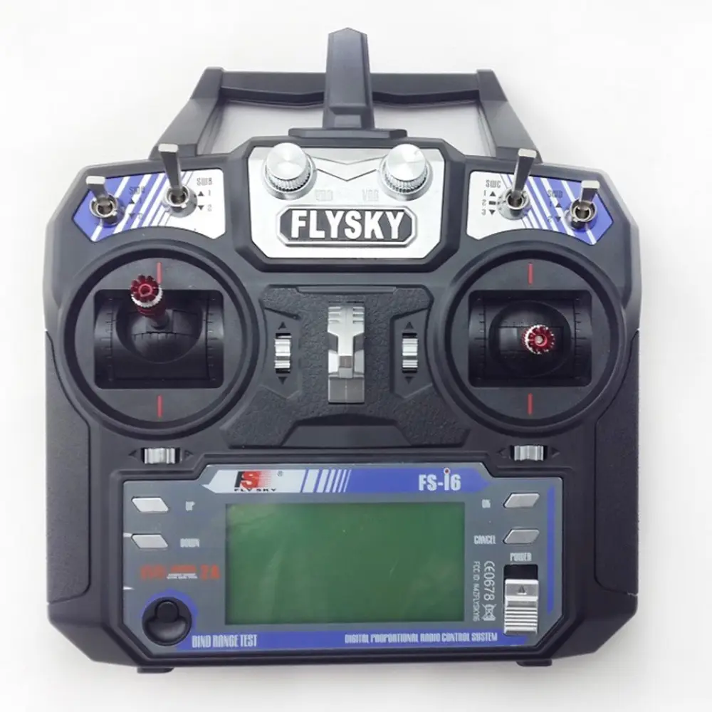 Flysky FS-i6 2.4G 6channel RC Transmitter Controller For RC Plane