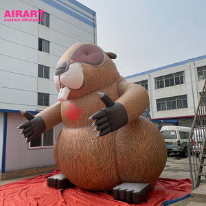 Globo inflable gigante para publicidad, <span class=keywords><strong>marmota</strong></span>, groundhog, beaveranimal, gran oferta, 2021 - Product Image 2