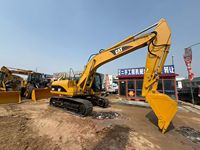 Excavatrice CAT 320C d'occasion à vendre, matériel de construction Caterpillar d'occasion, excavatrice hydraulique