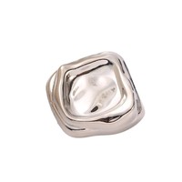 Boutons irréguliers en alliage cousus à la main, style coréen, pour pulls, tricots, trench-coats et manteaux pour femmes (fabriqués en Chine)