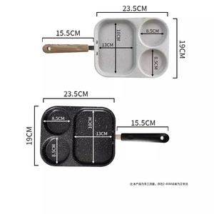 Dr.Hows Multifunctional Nonstick Frying Pan 24cm Square For Eggs And Steak Cooking - Product Image 5