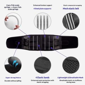Faja Lumbar Ortopédica Transpirable con 6 Varillas Antideslizantes para Alivio del Dolor en el Gimnasio - Venta al por Mayor - Product Image 2
