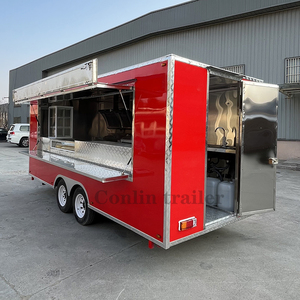 CONLIN Nouveau chariot de restauration pour le petit-déjeuner, camion de restauration de rue à vendre en Malaisie, camion de restauration mobile à vendre - Product Image 2