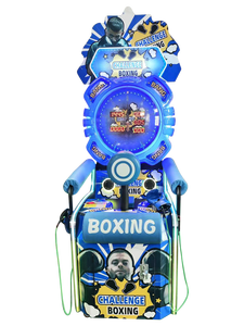 Máquina de Boxeo Arcade de Desafío para Centros Comerciales, Operada con Monedas, con Redención de Tickets en Inglés, de Metal - Product Image 1