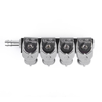 Universal LPG/CNG/NGV rel injektor bahan bakar Gas lpg sistem bahan bakar berurutan untuk Kit injeksi berurutan 2 atau 3 Ohm injektor mobil