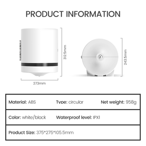 Wall Mounted Wet <strong>Wipes</strong> <strong>Dispenser</strong> Box <strong>Toilet</strong> Paper Holder ABS Plastic Hotel Used Center Roll Wet <strong>Toilet</strong> Paper <strong>Dispenser</strong> - Product Image 4