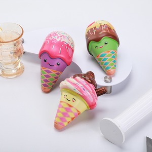 New Hot Sale Decompression Knead Pinch Stretch Stress Relieving Pu Ice Cream Squishy Slow Rising Toys - Product Image 1