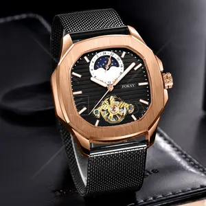 OEM Automatic Gold Hand Filge Automatische Tourbillon Luxu Armband Herren Uhr Uhr