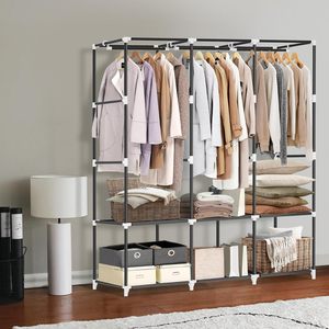 Colorful Metal Clothing <strong>Wardrobe</strong> / Closet Cupboard / Folding <strong>Portable</strong> <strong>Wardrobe</strong> - Product Image 6